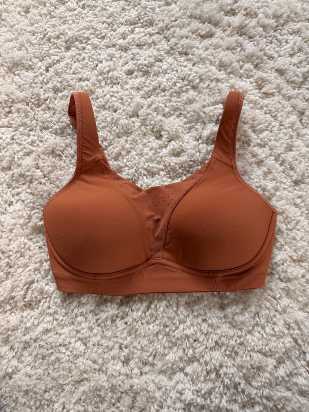 lululemon Run Times Bra High Support in Rust, 34D